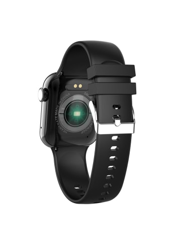 Maxcom Vielseitige Smartwatch mit 1,86 Zoll IPS-Display Gesundheitsfunktionen in Schwarz