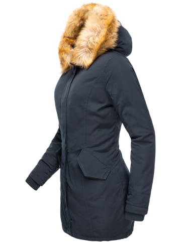 Marikoo Wintermantel Karmaa in Navy