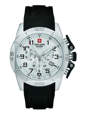 Swiss Alpine Military by Grovana Chronograph für Herren in Schwarz