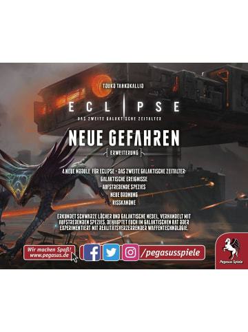 Pegasus Spiele Eclipse: Neue Gefahren [Erweiterung]