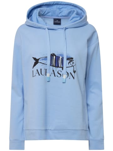 LAURASØN Sweatshirt in eisblau
