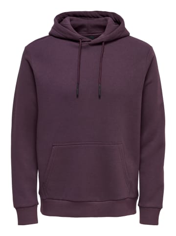 Only&Sons Hoodie 'Ceres' in dunkelrot