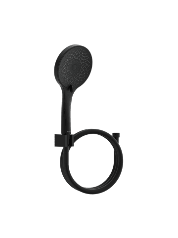 Franz Joseph Schütte RAVEN Handbrause-Set, Schwarz matt