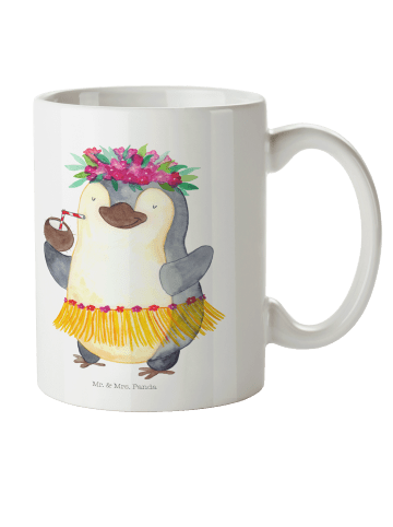 Mr. & Mrs. Panda Kinderpott Pinguin Kokosnuss ohne Spruch in Weiß