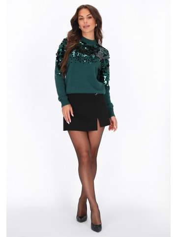 faina Women Sweater in emerald