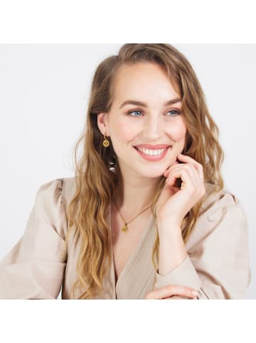 Lucardi Halskette "Buchstabe R" Rund