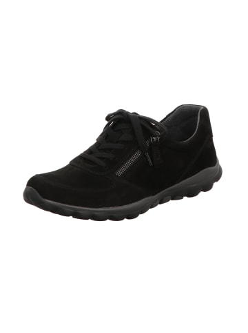 rollingsoft Schnürschuh bequem in schwarz