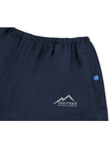 Normani Outdoor Sports Kinder Regenhose York in Blau