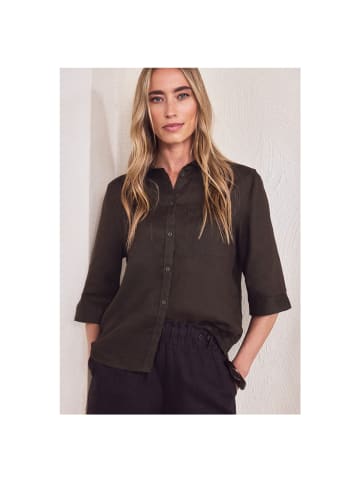 Street One Langarmbluse in espresso brown