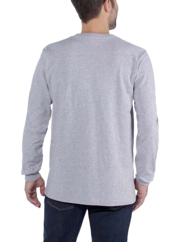 CARHARTT  T-Shirt "Core Logo 104107" in Grau