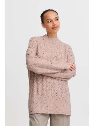 b. young Strickpullover BYNATA Loose fit in Pale Mauve Melange