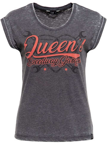 Queen Kerosin Shirt in Schwarz