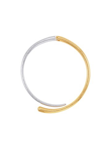 Steel_Art Choker Frauen Brenda goldfarben in bicolor