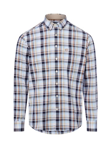 Bugatti Hemd in hellblau mehrfarbig