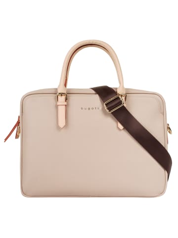 Bugatti Businesstasche ELLA Kunstfaser in beige