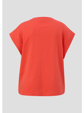 s.Oliver T-Shirt ärmellos in Orange