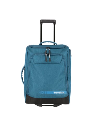 travelite Kick Off 2-Rollen Reisetasche 55 cm petrol