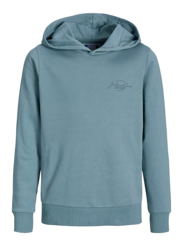 JACK & JONES Junior Kapuzensweatshirt JJFERRIS SWEAT HOOD JNR in goblin blue