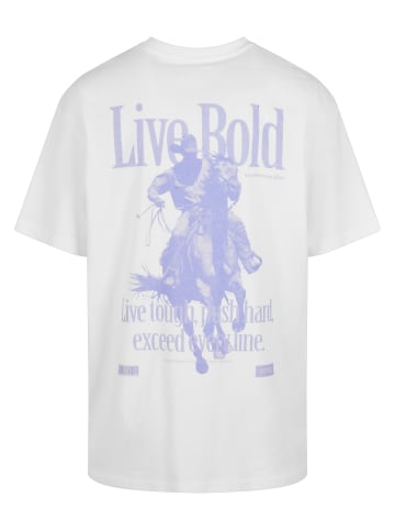 Mister Tee Mister Tee Live Bold Oversize Tee in white