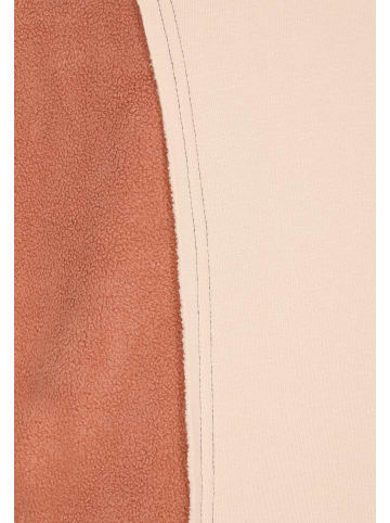 Swirly Women Sweatshirt in Beige