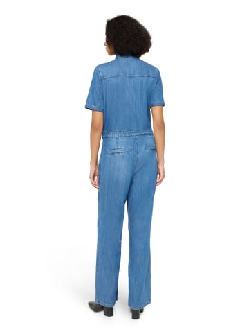 CARTOON Jumpsuit mit Bindegürtel in Blau