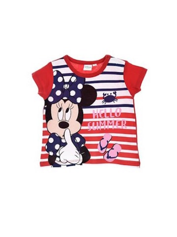 Disney Minnie Mouse T-Shirt "Hello Summer" in Rot