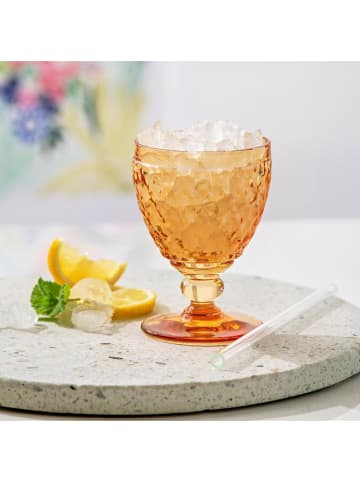 Villeroy & Boch 12er Set Wasser-, Wein- und Sektgläser Boston Coloured in Saffron