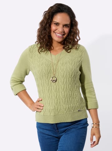 WITT WEIDEN Pullover in lindgrün