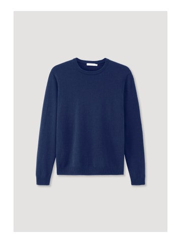 Hessnatur Hessnatur Pullover regular aus reinem Kaschmir in blau