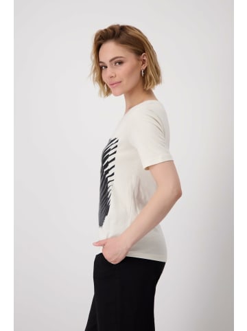 monari Rundhals T-Shirt für Damen in uni