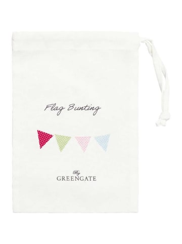 Greengate Geburtstagsgirlande DOTTY Bunte Fähnchen mit Punkten