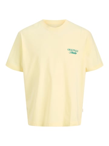 JACK & JONES Junior T-shirt in Pastel Yellow