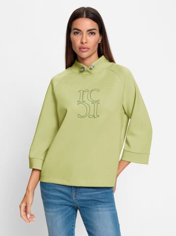 Heine Sweatshirt in pistazie