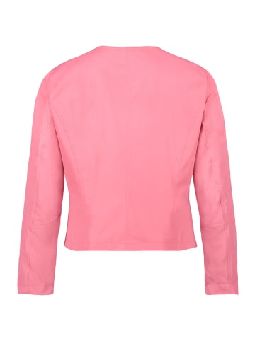 Betty Barclay Bikerjacke mit Reißverschluss in Pink