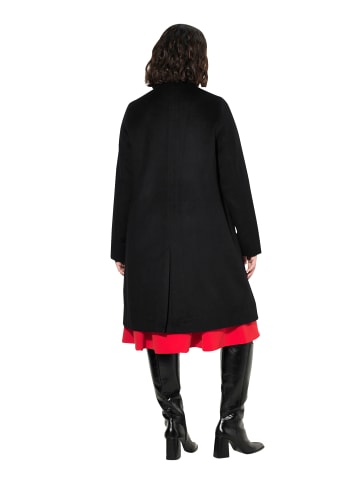 Ulla Popken Mantel in schwarz