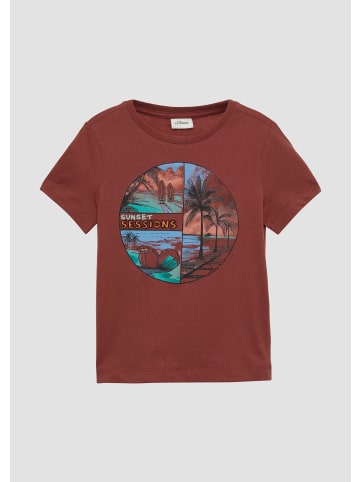 s.Oliver T-Shirt in 3847_rubinrot