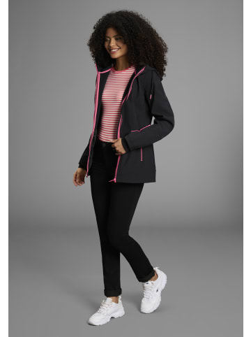 OCEAN SPORTSWEAR Softshelljacke in schwarz