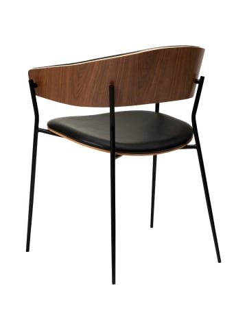 ebuy24 Esszimmerstuhl Crib Schwarz 2er Set