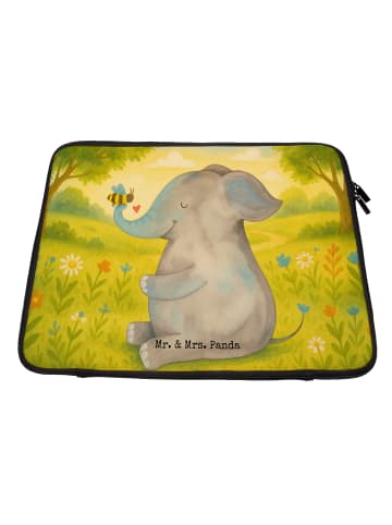 Mr. & Mrs. Panda Notebook Tasche Elefant Biene Design ohne Spruch in Weiß