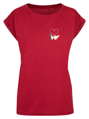 Mister Tee T-Shirts in burgundy