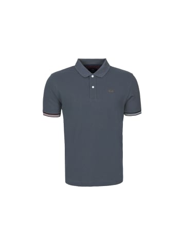 La Martina Poloshirt MBP011 in blau