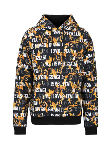 19V69 Italia by Versace Hoodie Giuliano in schwarz