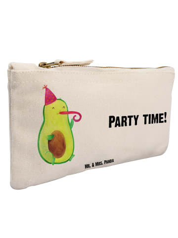 Mr. & Mrs. Panda Pouch Avocado Party Zeit mit Spruch in Weiß