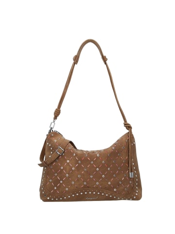 Desigual Yankee Leiria Schultertasche 38 cm in braun