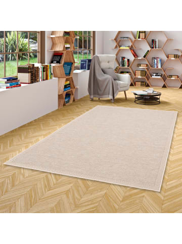 Pergamon In- & Outdoor Teppich Ottawa Bordüre in beige