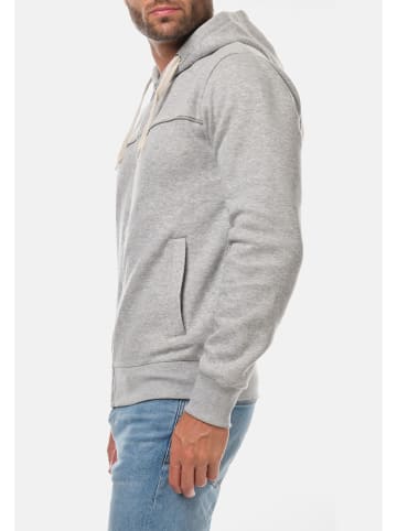 HopenLife Sweatjacke LAURENT in Grau