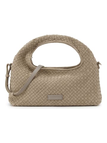 Les Visionnaires Sadie Grande Weave Handtasche Leder 40 cm in mushroom
