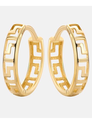Diamant L'éternel Ohrringe aus 375 Gelbgold