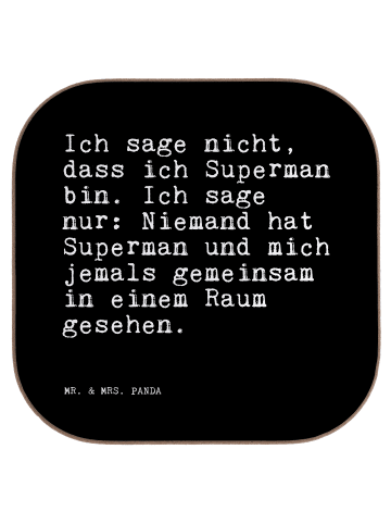 Mr. & Mrs. Panda unterleger Ich sage nicht, dass... mit Spruch in Schwarz