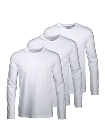 Man's World Langarmshirt in weiß